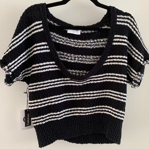 Callahan Short Sleeve Knit Sweater